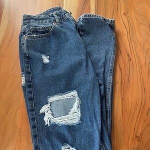 BDG Mom High-Rise Blue Denim Jeans
